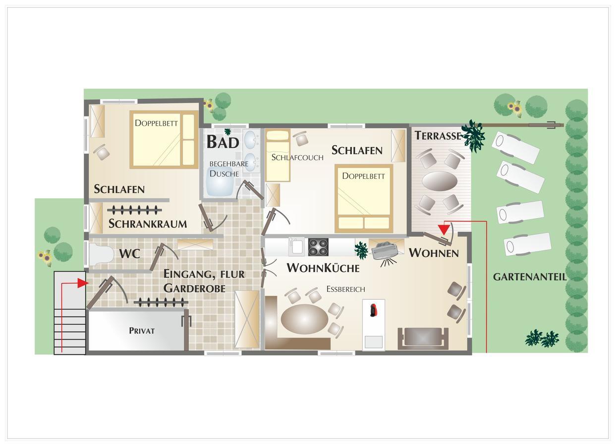 Moida-Ferienwohnung Fuegen Luaran gambar